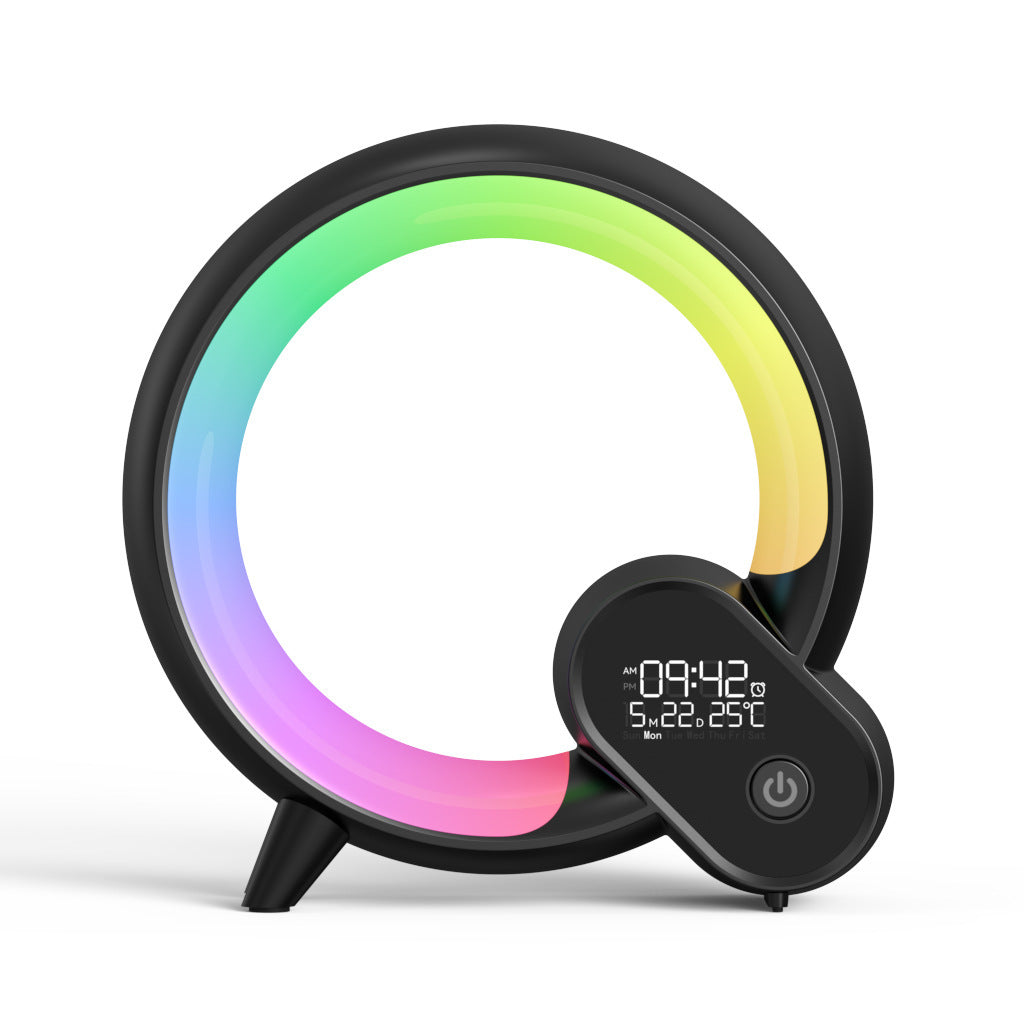 Light Analog Sunrise Digital Display Alarm Clock 