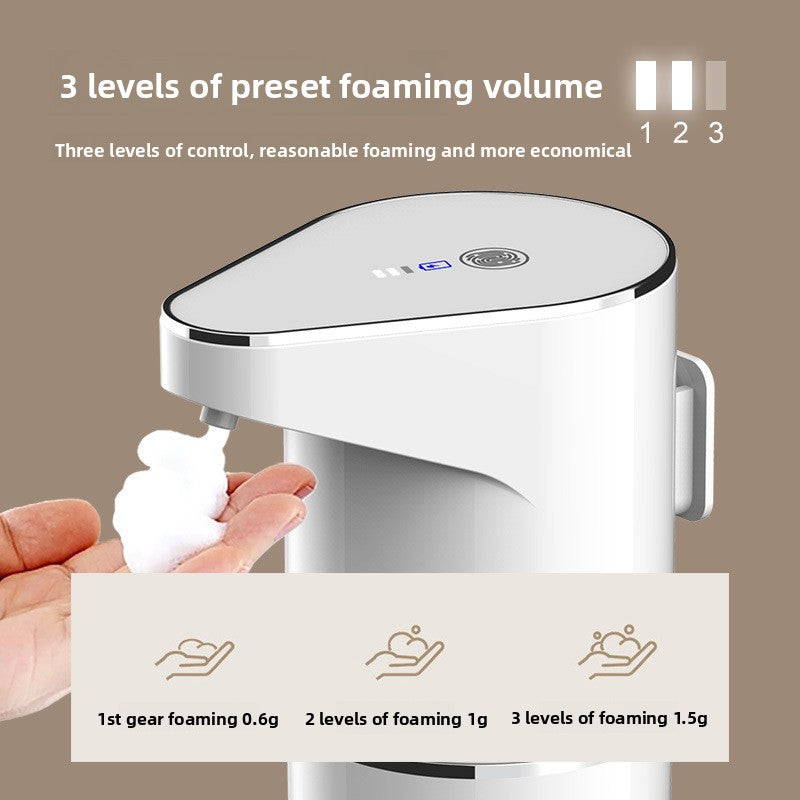 No installation required for automatic sensor soap bubble maker