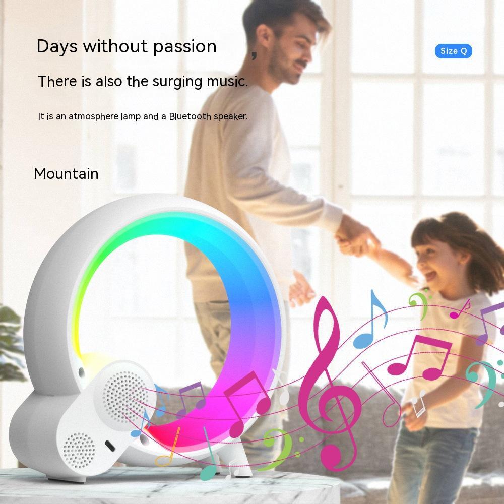 Light Analog Sunrise Digital Display Alarm Clock 